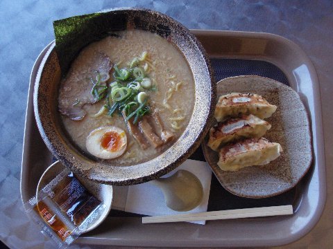 ラーメンと餃子