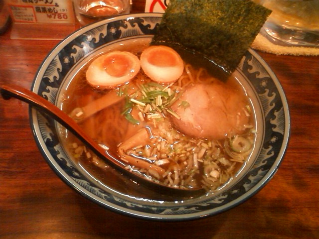 ラーメン＋味玉