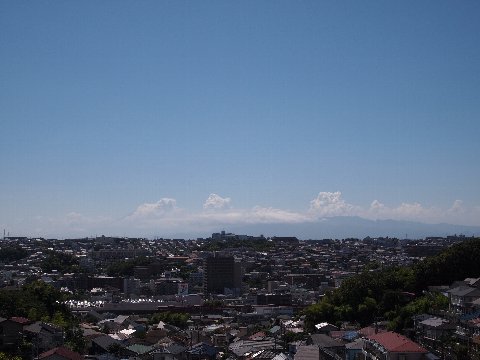 丹沢、富士山方面