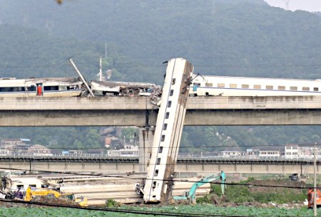 中国列車事故