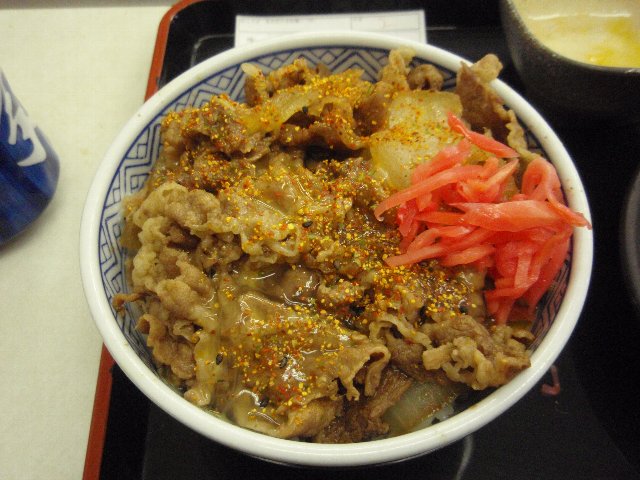 牛丼＋牛皿＋玉子