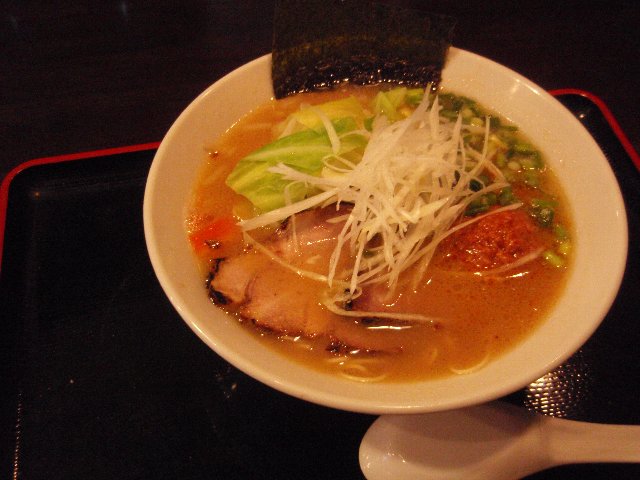 鶏丸海老味噌ラーメン