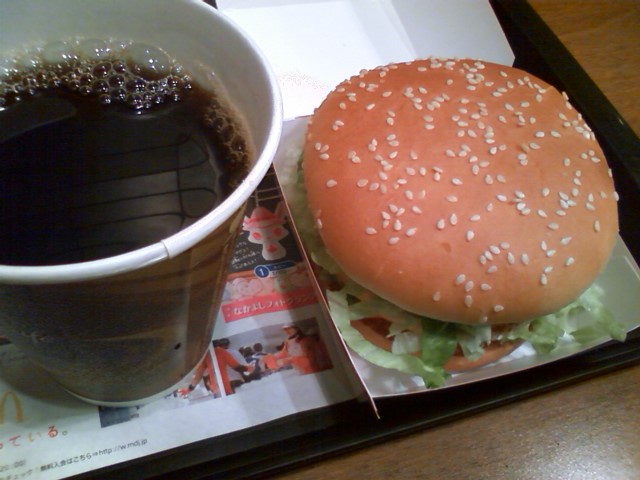 ビッグマック＋コーヒー