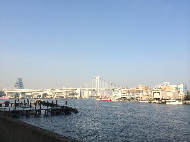江南大橋からレインボーブリッジ