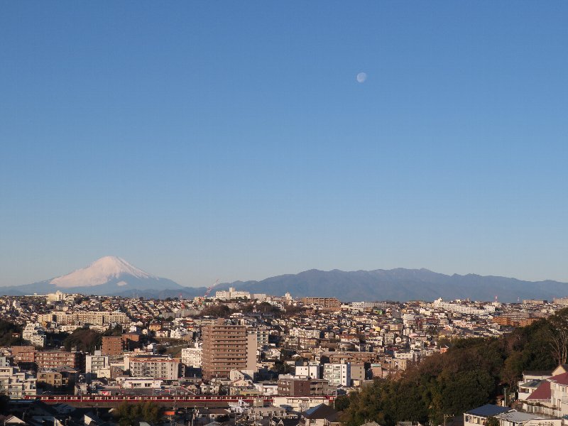 富士山と丹沢