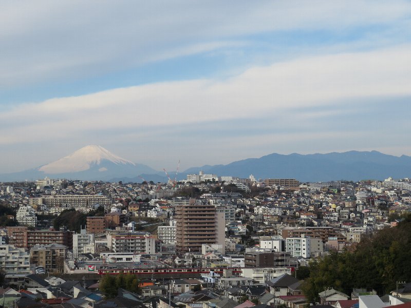 富士山と丹沢