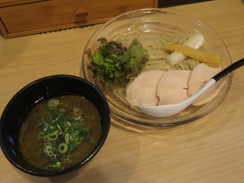 黒鮑の肝の冷製つけ麺