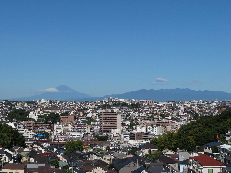 富士山と丹沢