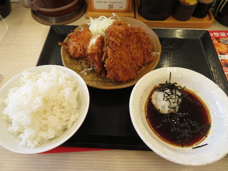 おろしつけカツ定食