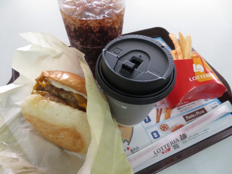 ダブル絶品チーズバーガーセット
