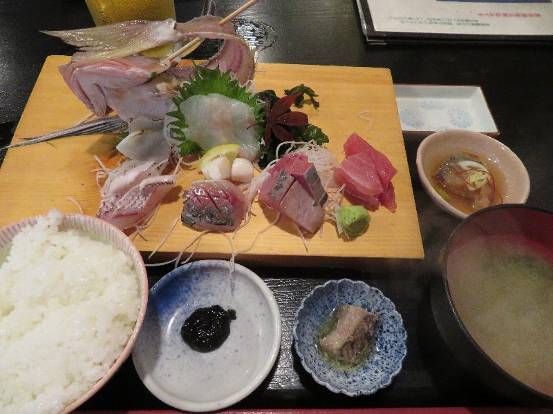 刺身盛合せ定食