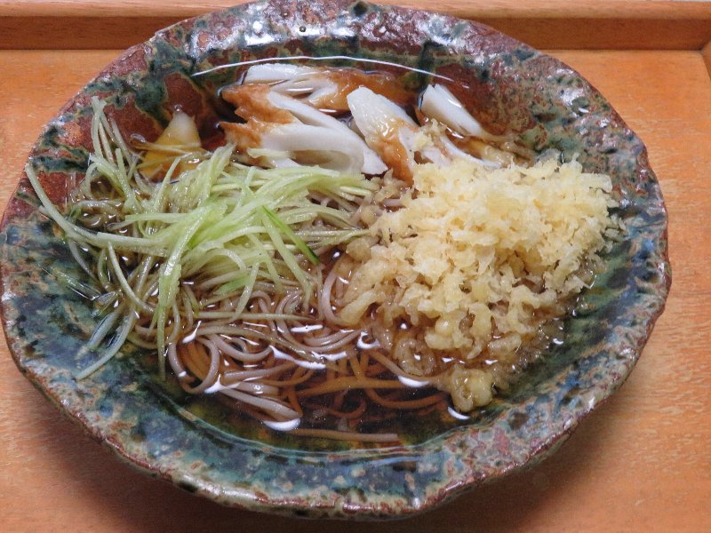 冷やしたぬきそば