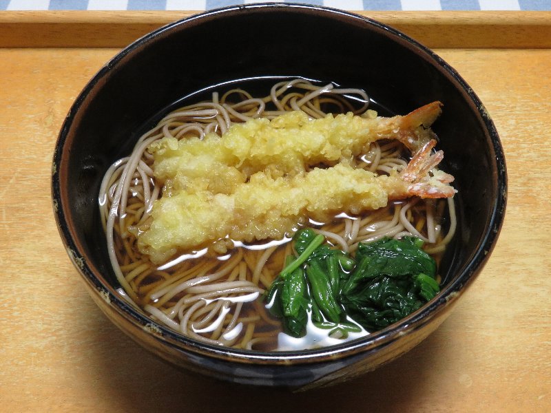 天ぷらそば