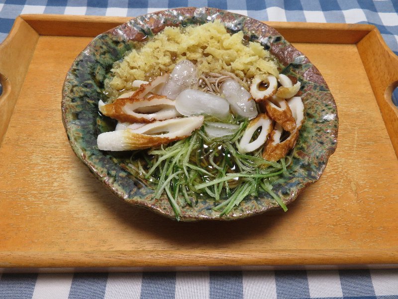 冷やしたぬきそば