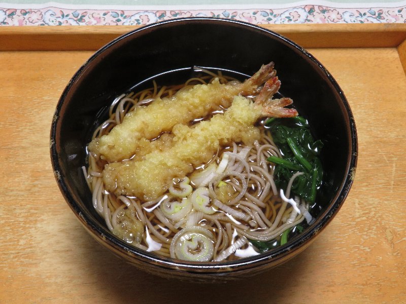 天ぷらそば