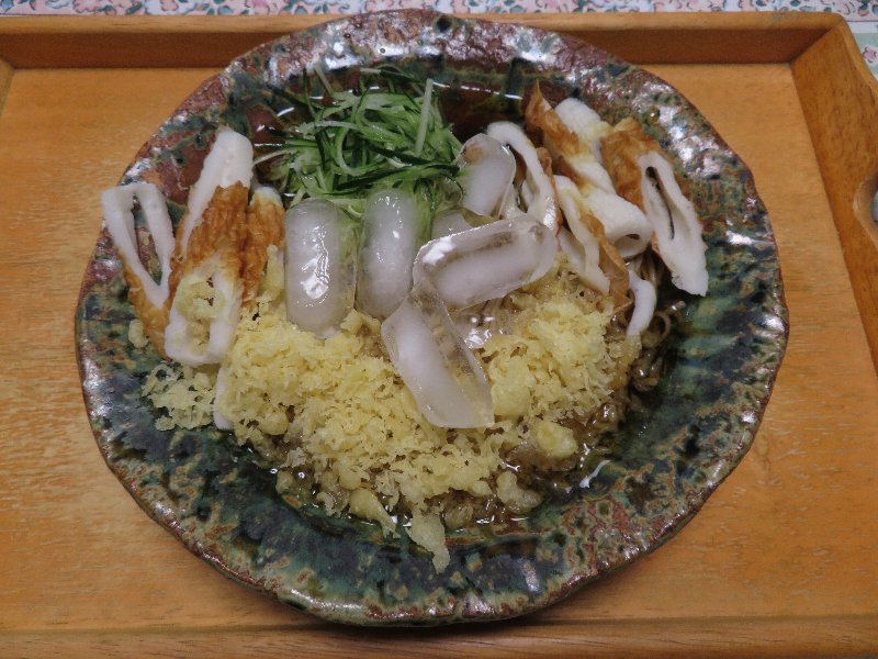 冷やしたぬきそば